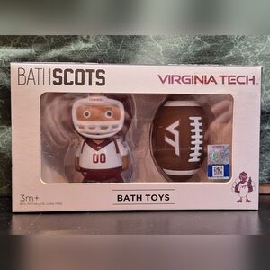 Brown and White Bath Accessories Set